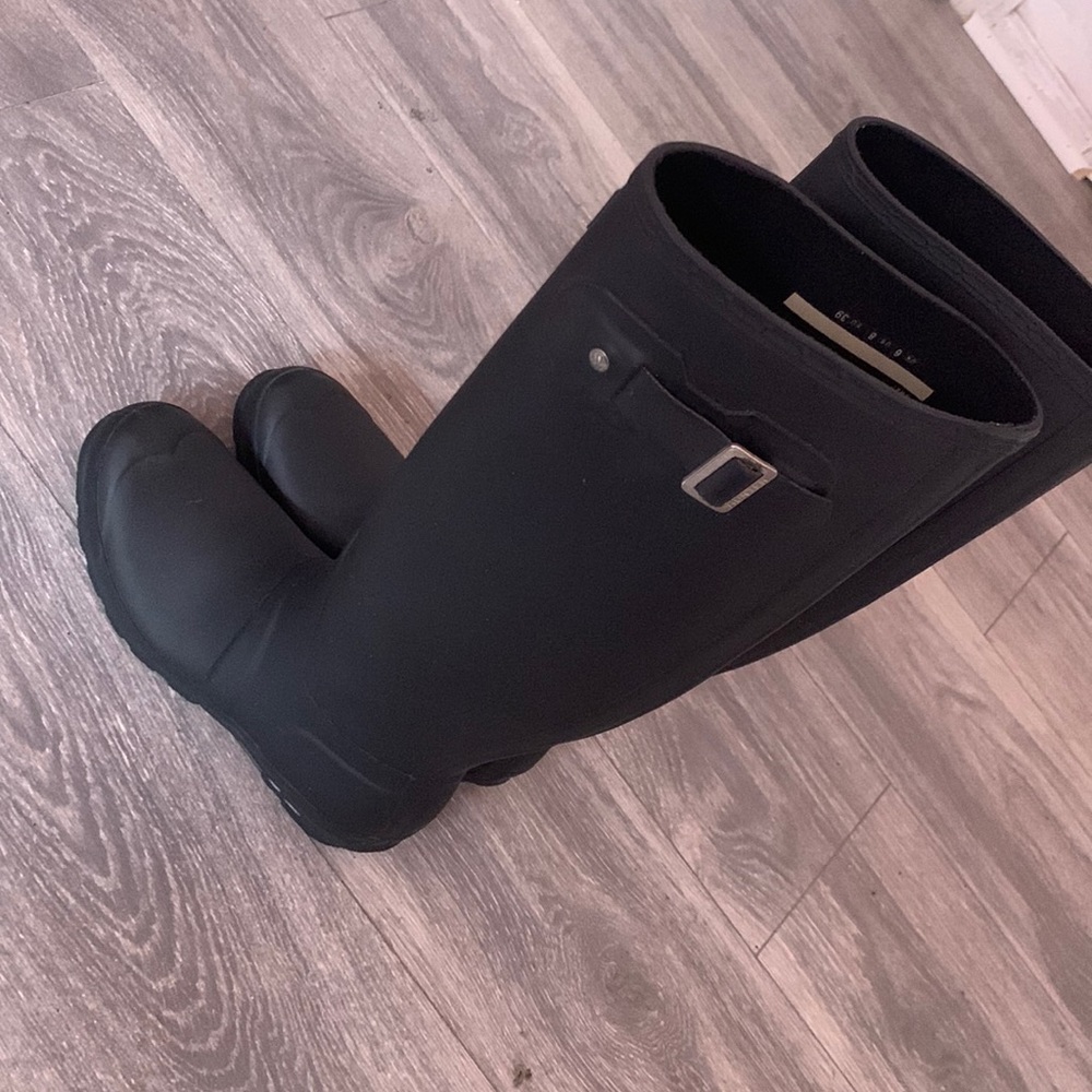 Hunter rain boots
